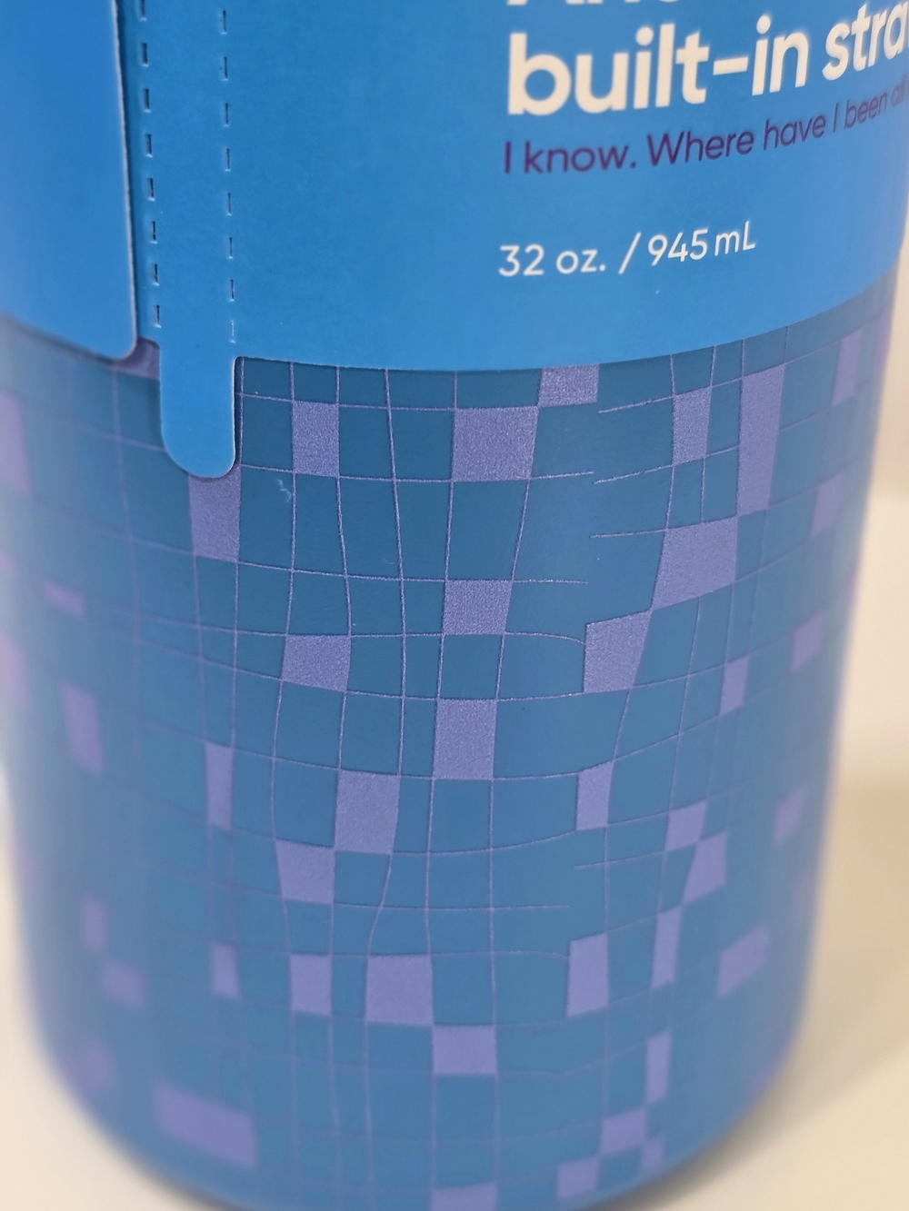 Owala FreeSip 32oz Insulated Water Bottle Blue NWT - Picture 6 of 9